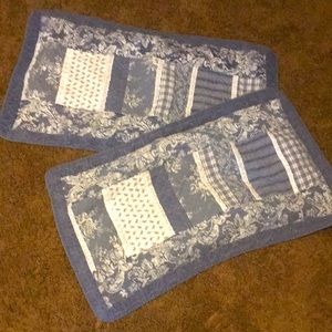 Pillow Shams, Country Living, set of 2, 100% cotton